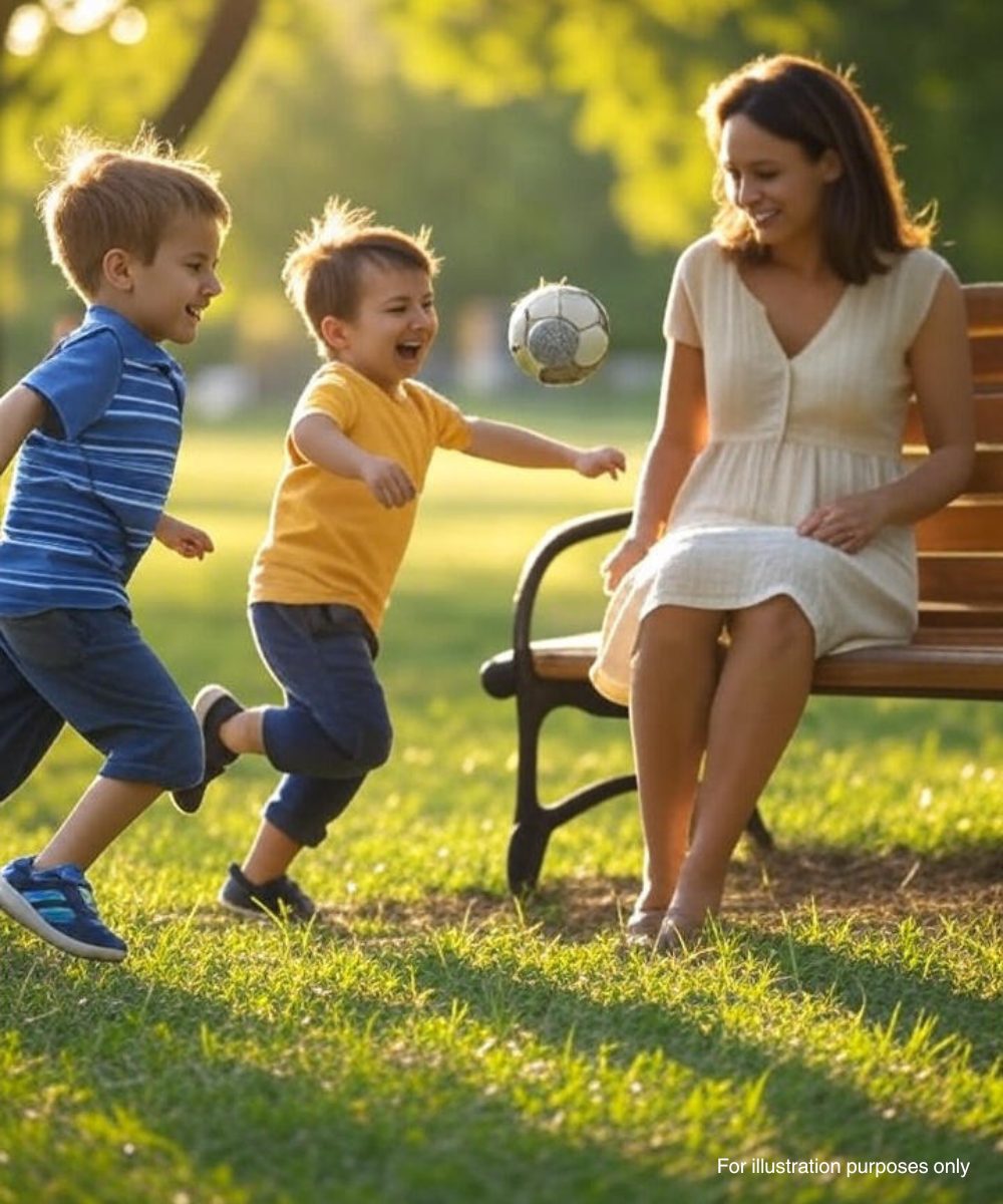La famille réunie lors des retrouvailles