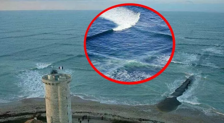 Repérer les vagues croisées depuis la plage
