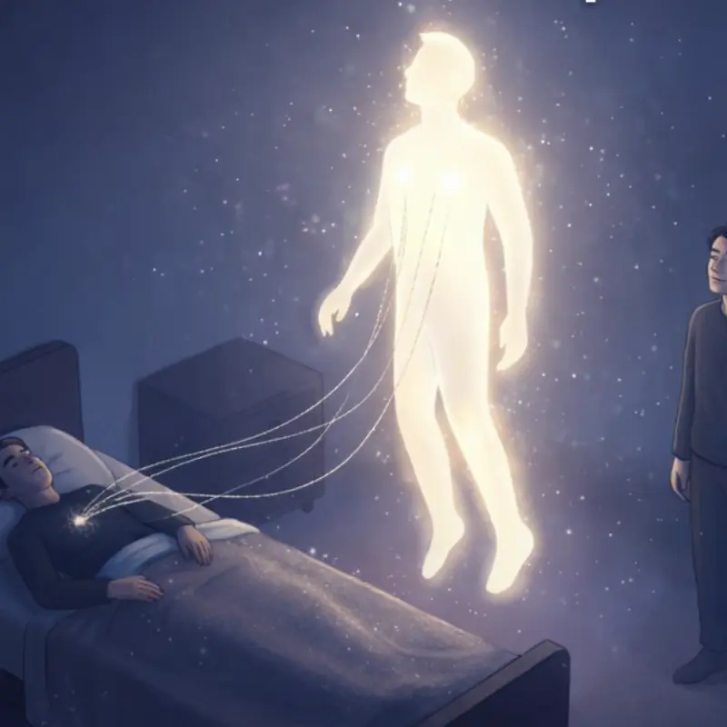 Un smartphone affichant une galerie de photos de famille, posé sur un album photo ouvert.