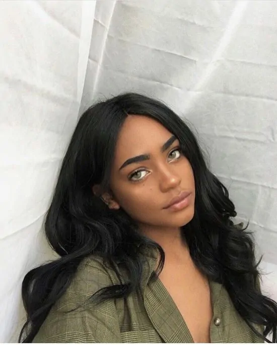 Portrait de Thylane Blondeau enfant