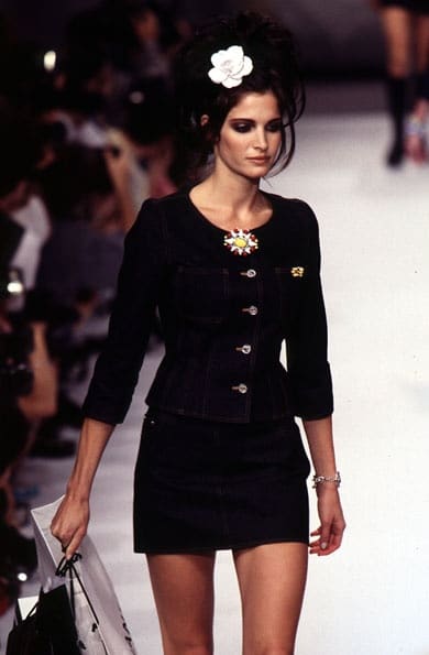 Stephanie Seymour en défilé années 90