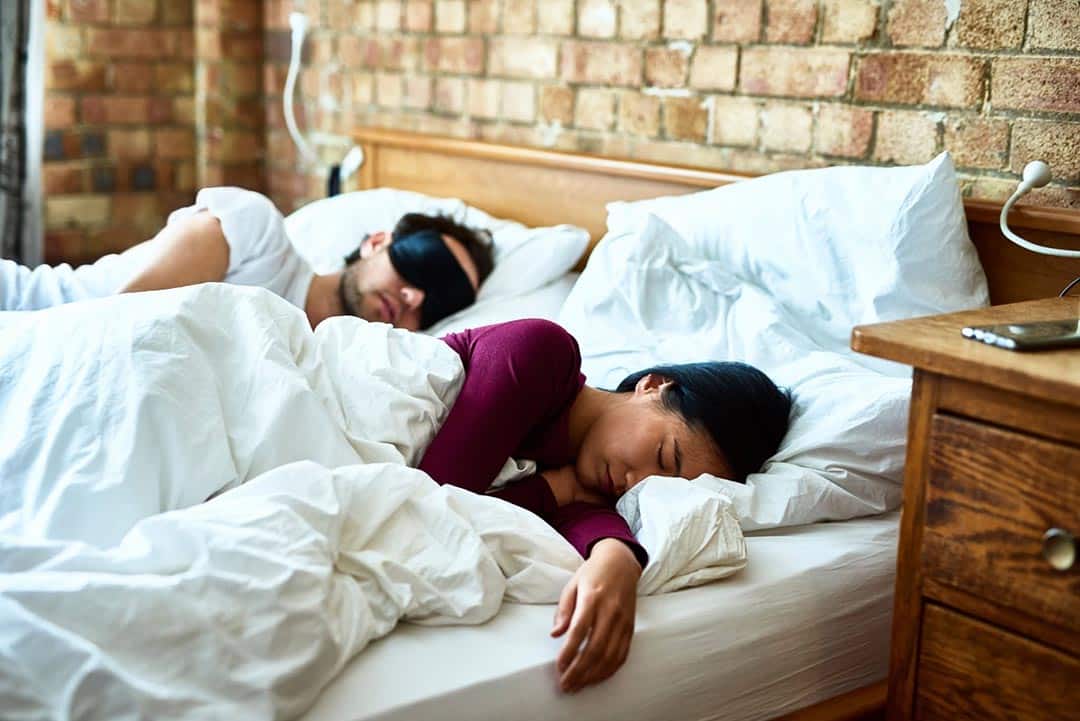 Personne ayant des difficultés à dormir