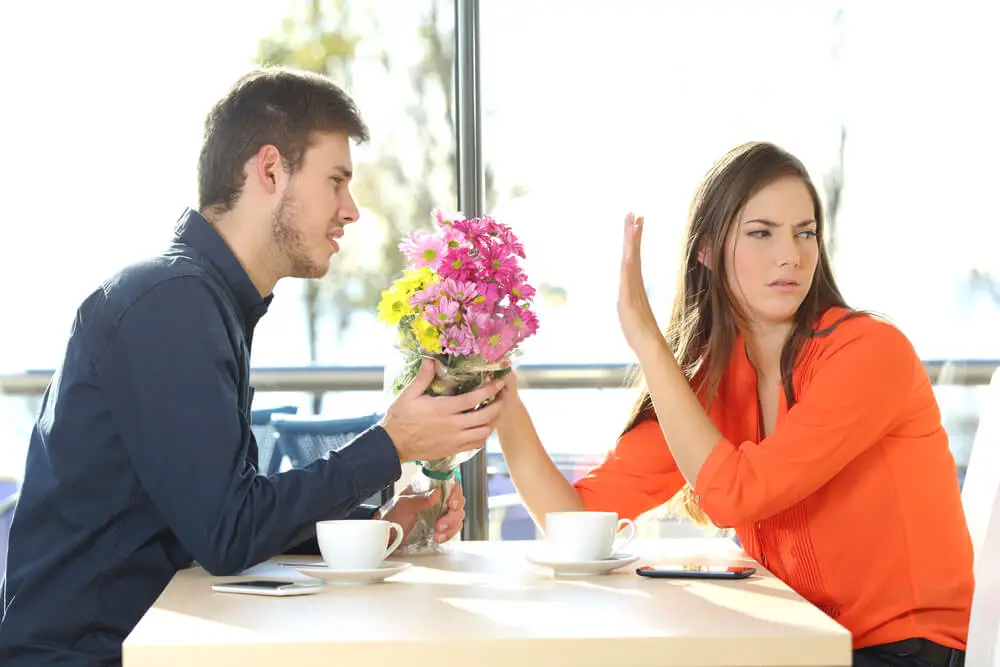 Bouquet de fleurs pour excuses