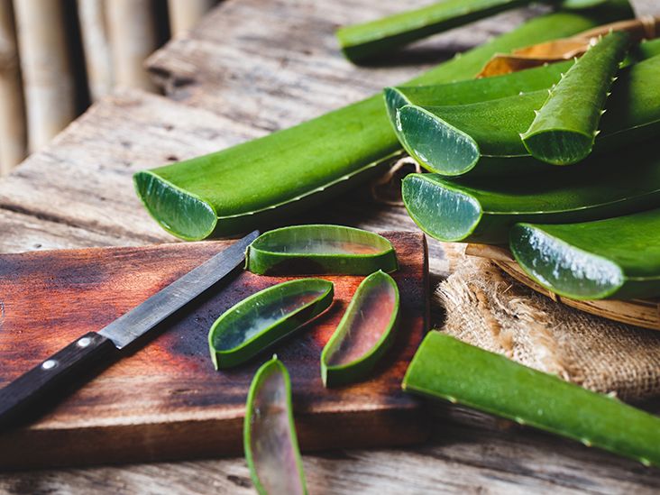 Gel d'aloe vera frais
