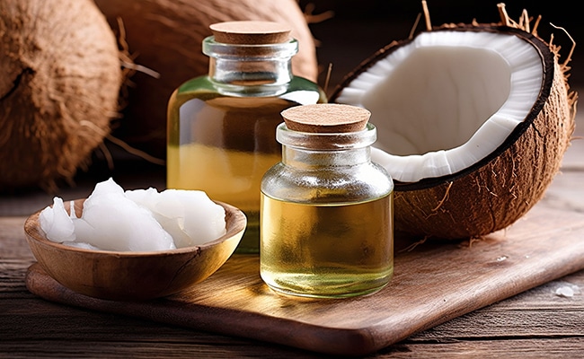 Pot d'huile de coco