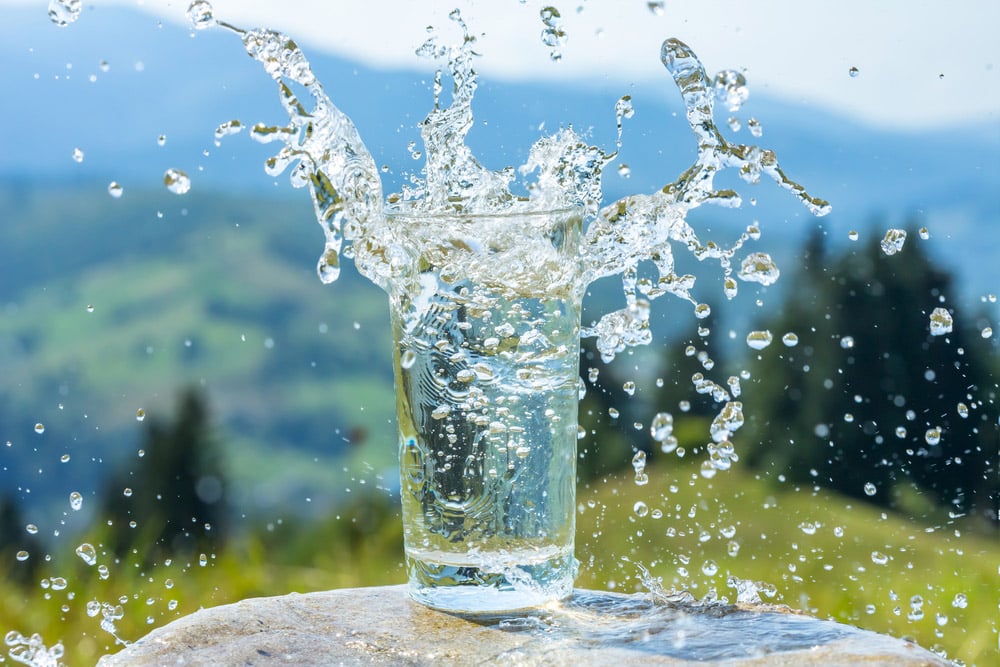 Importance de l'eau pour la santé buccale