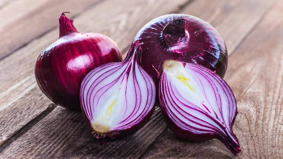 Plats variés contenant des oignons