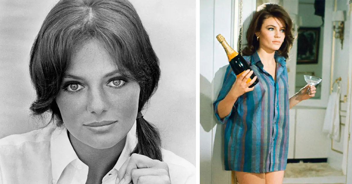 Jacqueline Bisset en tenue élégante, souriante, lors d'un événement