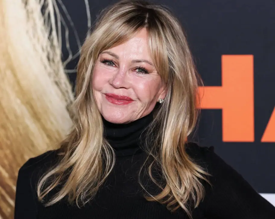 Melanie Griffith en tenue de gala