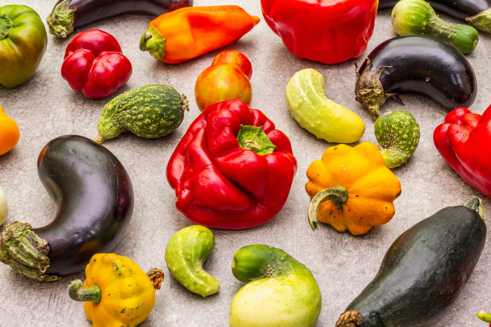 Légumes retrouvant leur fraîcheur