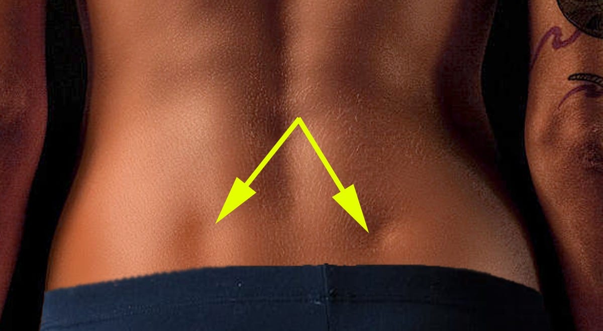 Ces deux fossettes dans le bas du dos ne doivent rien au hasard : voici ce qu’elles révèlent sur votre corps