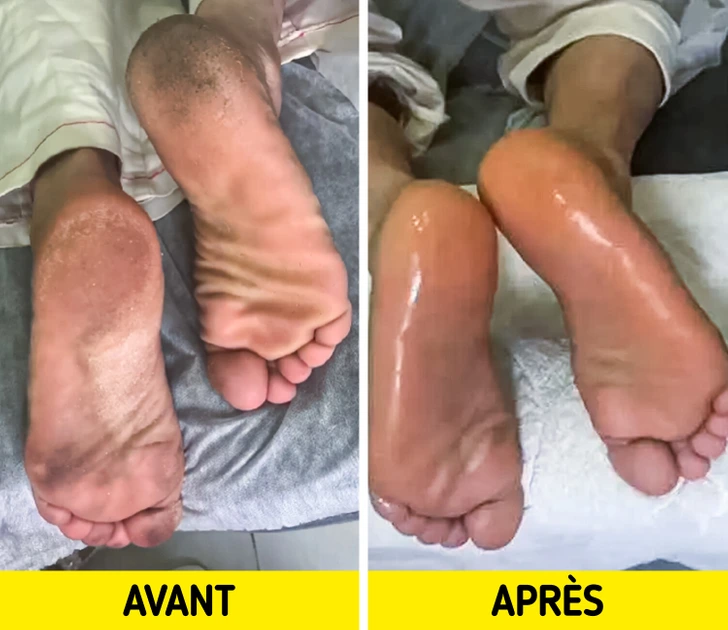 Processus de soin des mains et début de la transformation capillaire