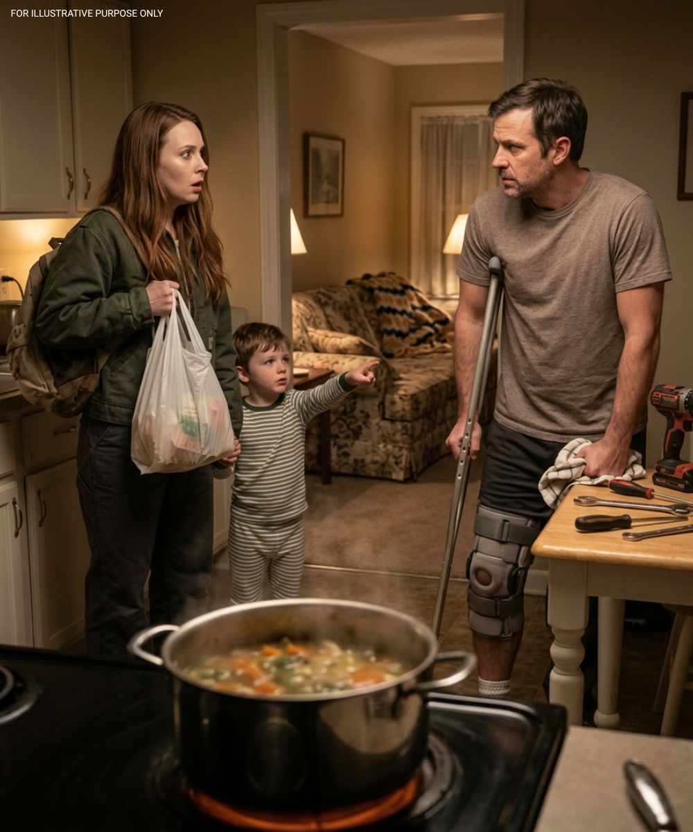 Image illustrant une rencontre inattendue et un geste de solidarité