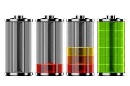 Batterie de smartphone en 3D