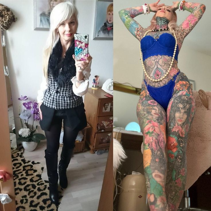 Kerstin Tristan : cette grand-mère de 56 ans, couverte de tatouages, défie tous les préjugés et inspire des foules
