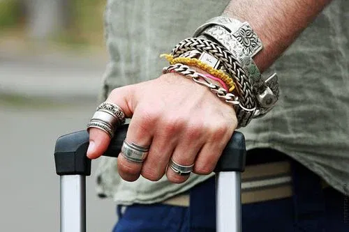 Style mixte bague de pouce homme et femme