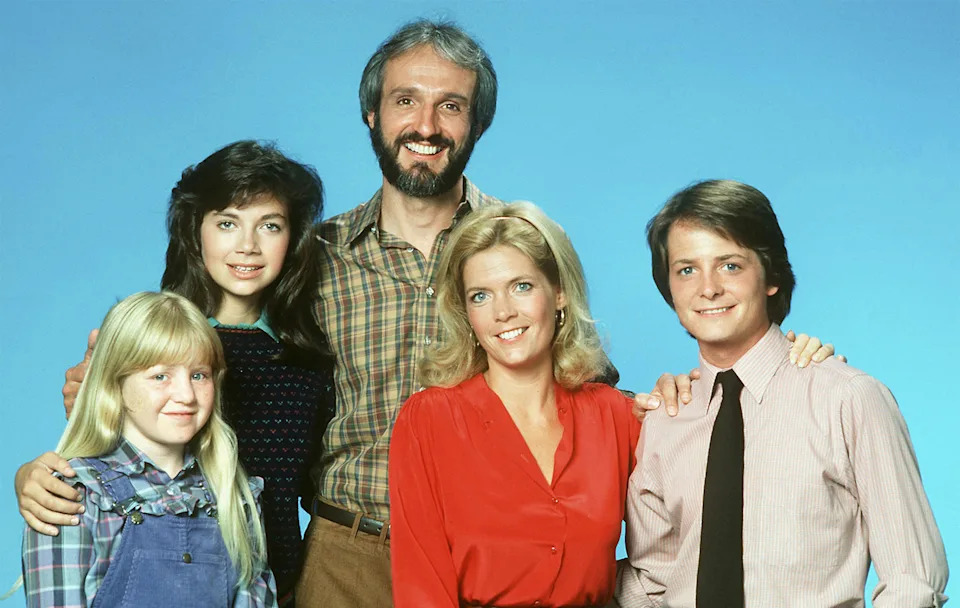 Photo d'archive de Michael J. Fox et Tracy Pollan plus jeunes.
