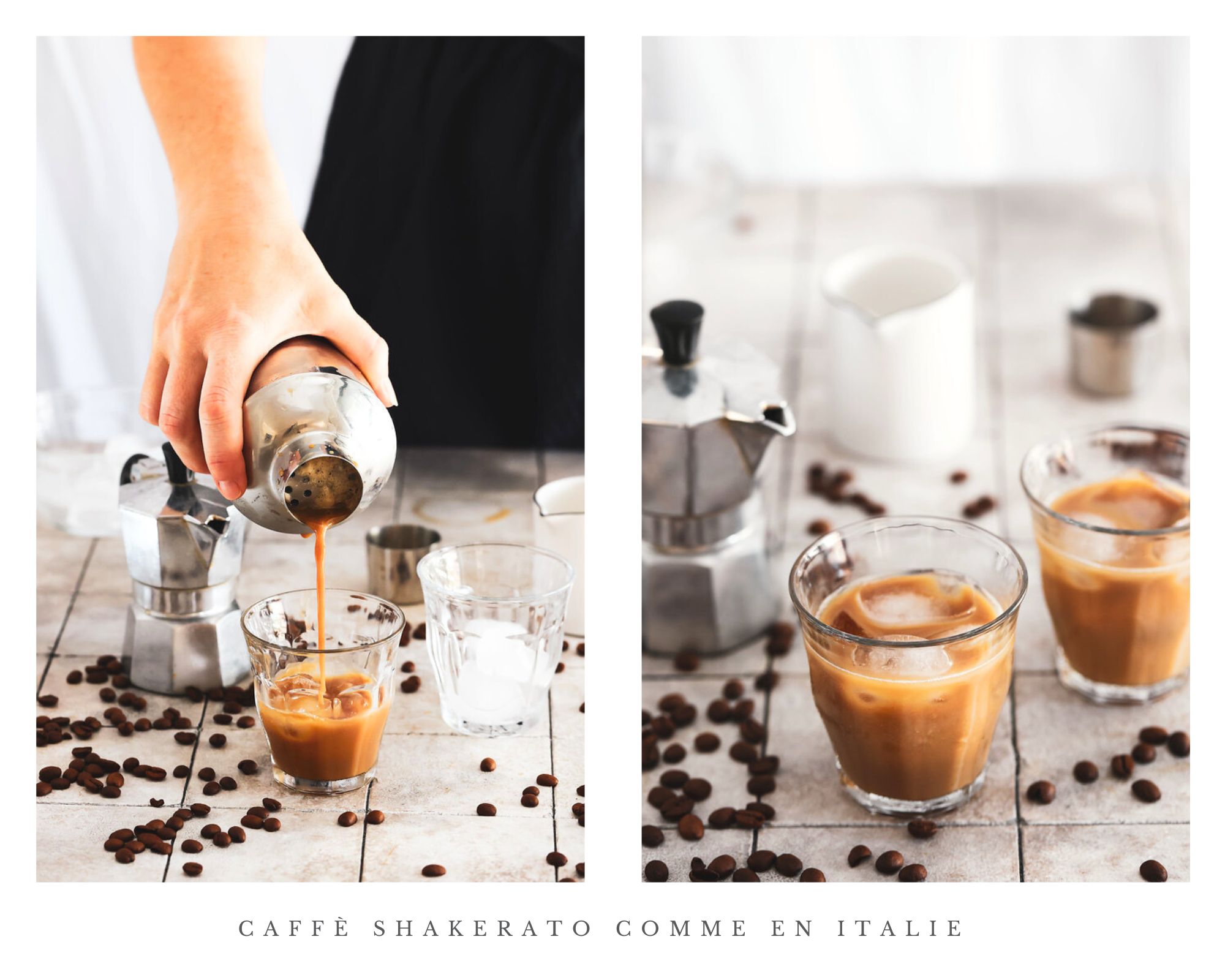 Recette maison de café glacé