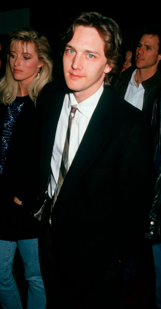 Andrew McCarthy lors d'une soirée dans les années 80