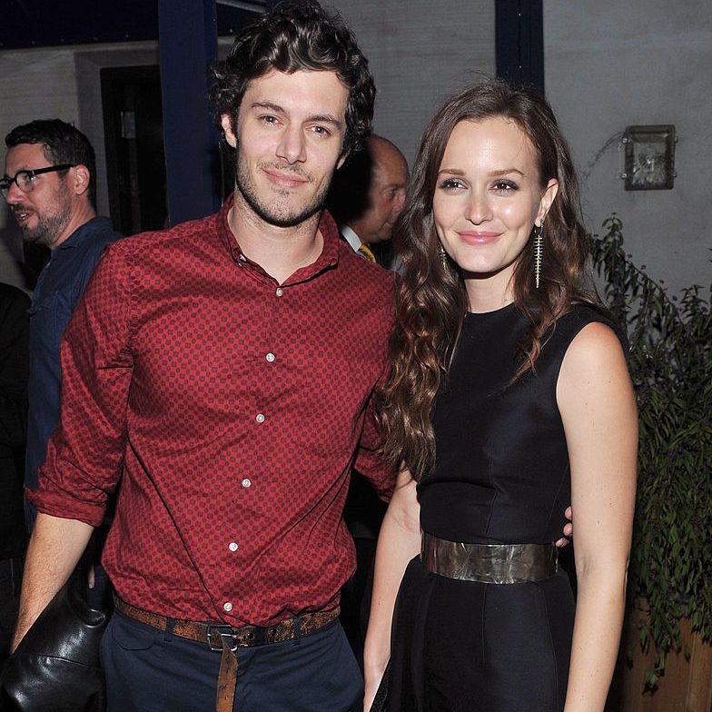 Leighton Meester et Adam Brody lors d'une sortie publique
