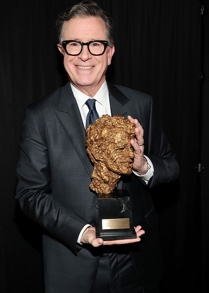 Stephen Colbert, abouti et serein, en interview