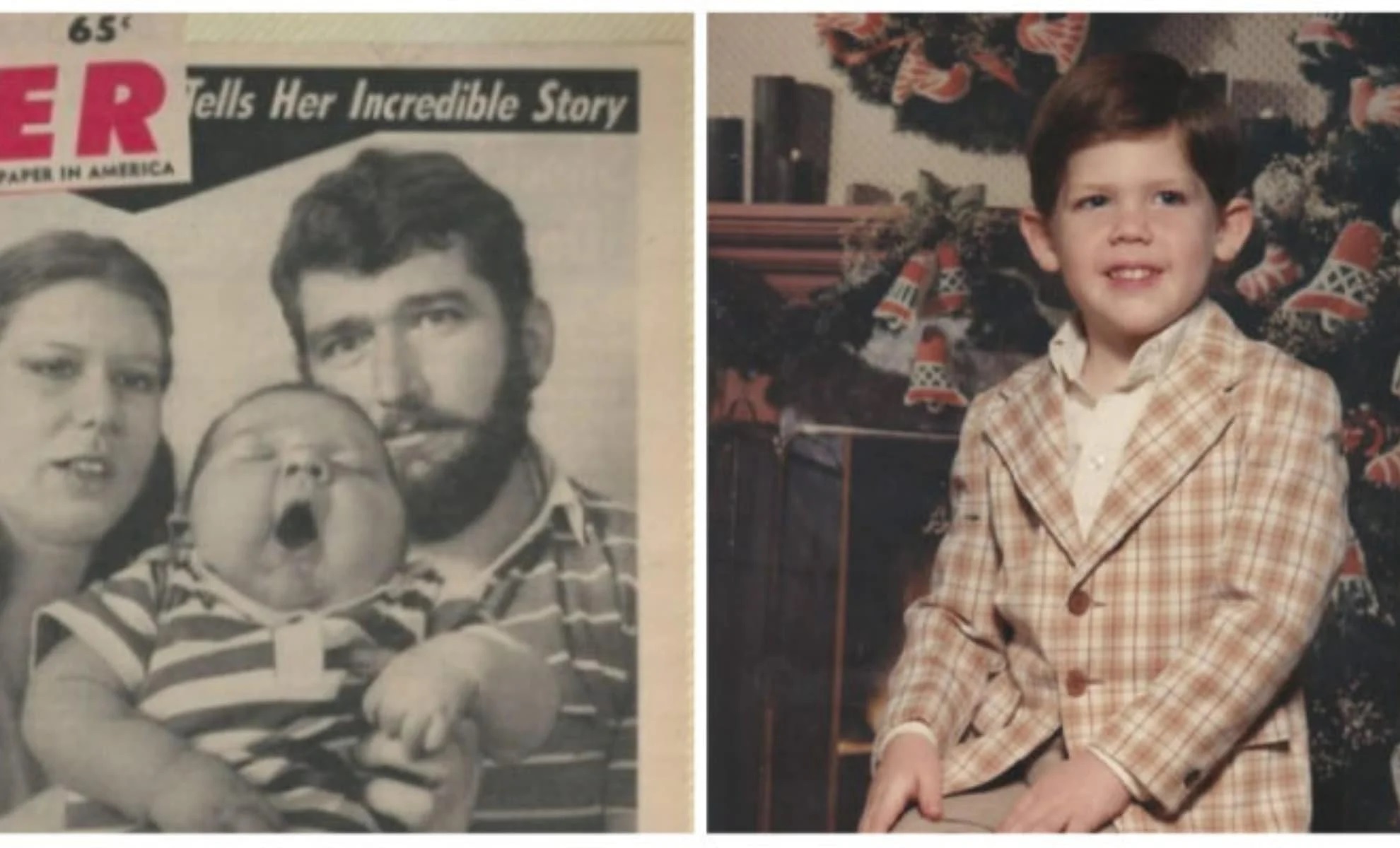 Il pesait 7 kilos à la naissance en 1983 : découvrez à quoi ressemble ce « bébé record » aujourd'hui, 40 ans plus tard !