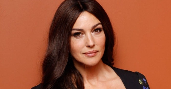 Photographie de Monica Bellucci dans ses débuts de mannequinat