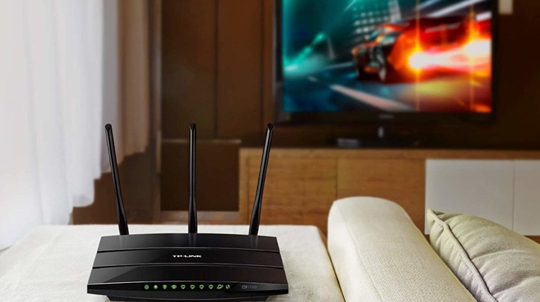 Schéma montrant le placement idéal d'un routeur Wi-Fi dans une habitation