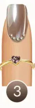 Ongles pastel arrondis
