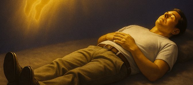 Illustration évoquant le deuil et la sérénité