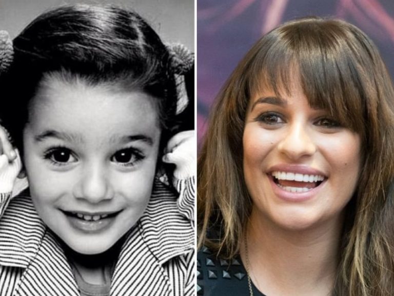 Photo d'enfance de Léa Michele