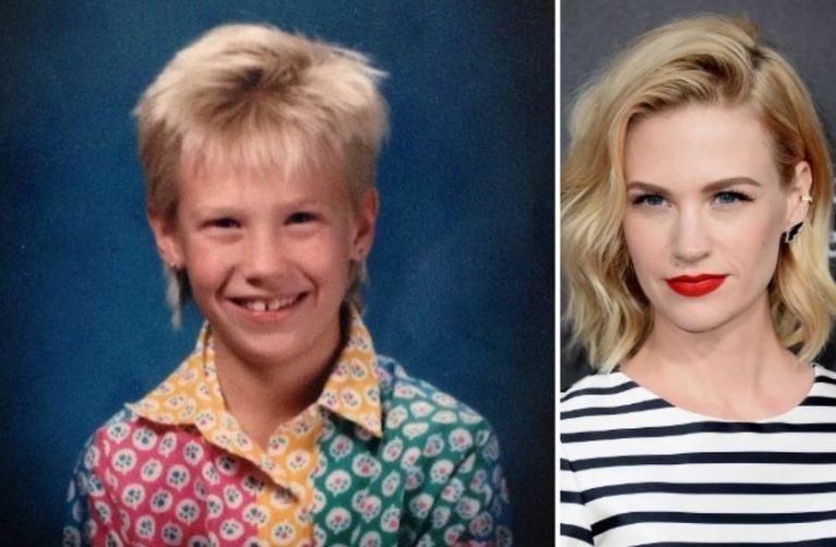 Photo d'enfance de January Jones