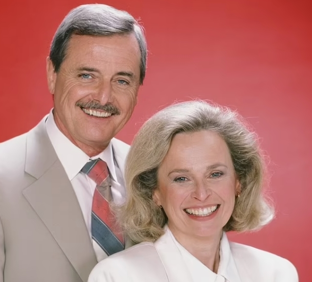 William Daniels et son épouse Bonnie Bartlett, souriants et complices