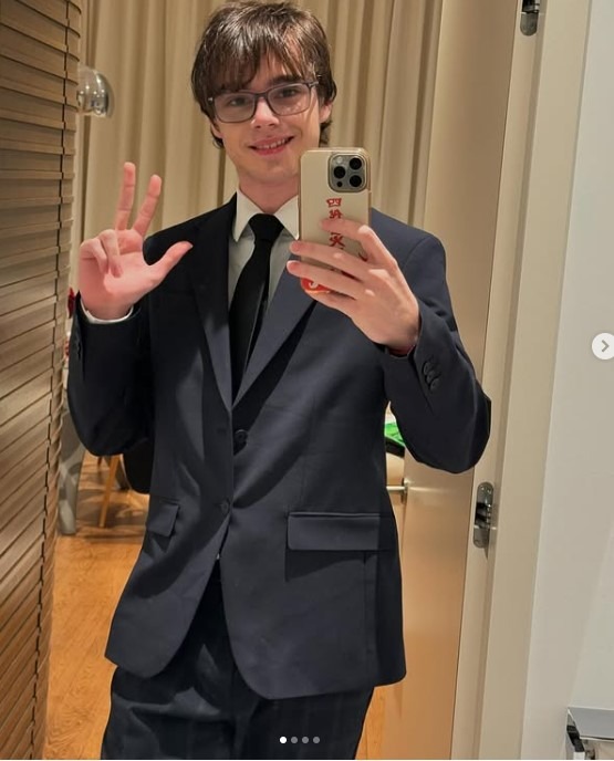 Portrait des jumeaux adolescents, Matteo et Valentino