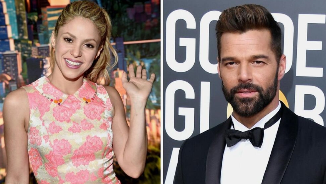 Montage comparatif des styles et des univers de Shakira et Ricky Martin au début de leur carrière