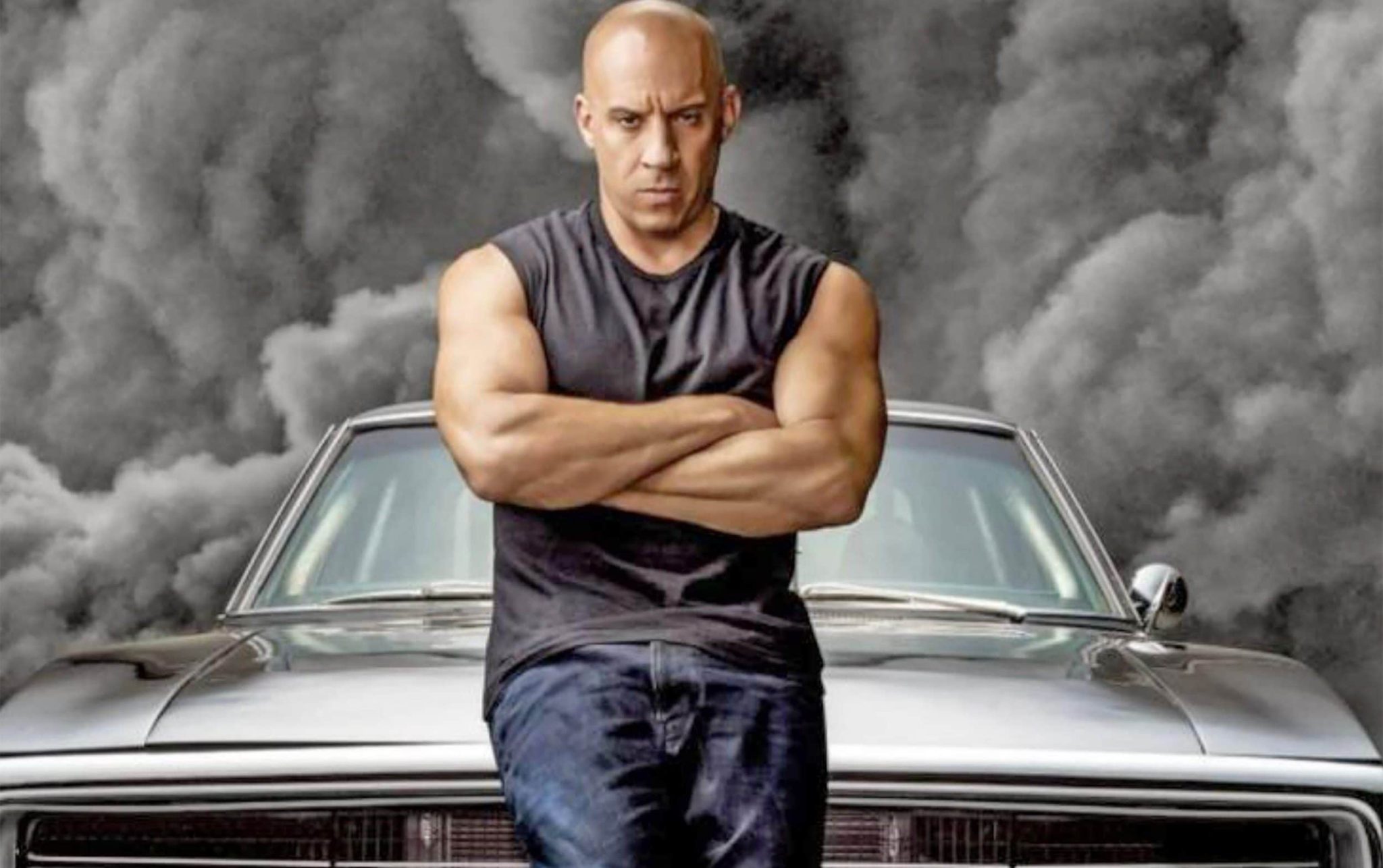 Vin Diesel sur le tournage d'un film d'action
