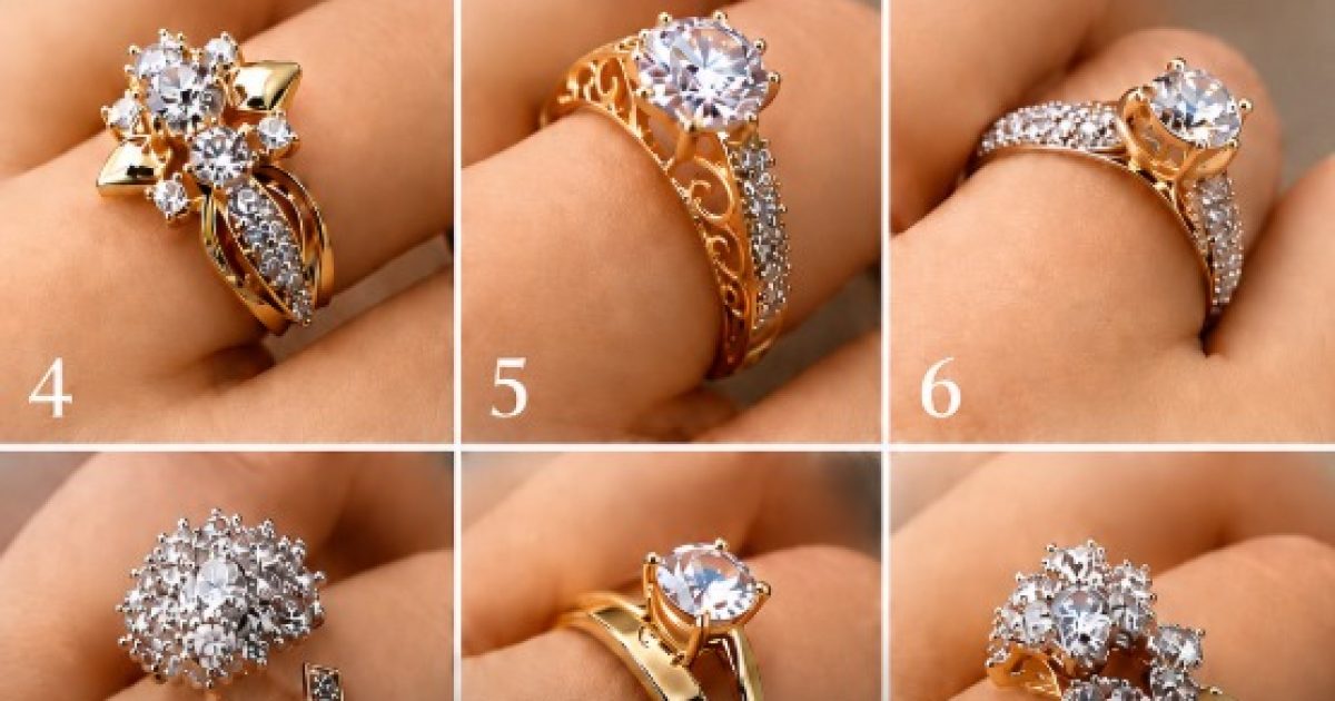 Choisissez une bague et révélez votre vraie personnalité : le test visuel qui surprend tout le monde