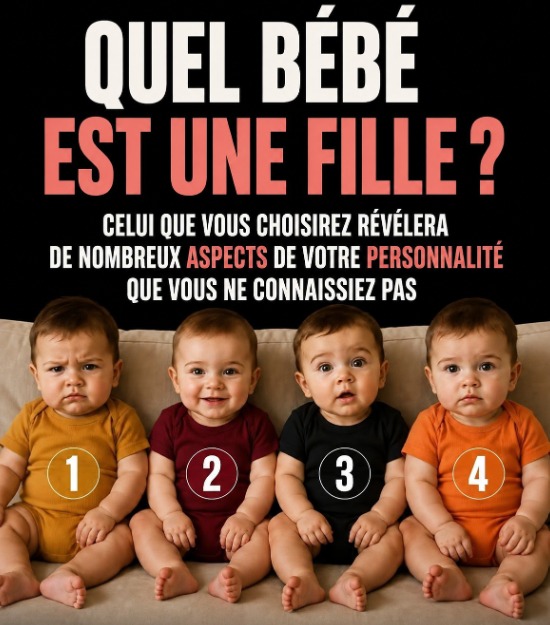 Ce test des bébés qui fait le buzz révèle votre vraie personnalité en un seul regard