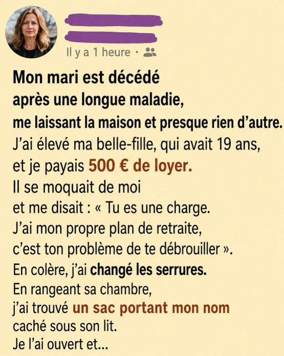 Elle a trouvé un secret caché sous le lit de son beau-fils : une découverte qui a transformé sa vision de l'amour
