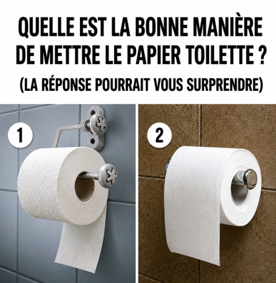 Papier toilette : dans quel sens faut-il vraiment le mettre ? Une invention de 1891 tranche le débat