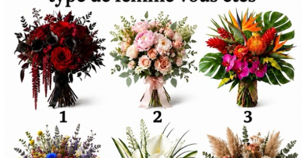 Test de personnalité : le bouquet que vous choisissez révèle qui vous êtes vraiment