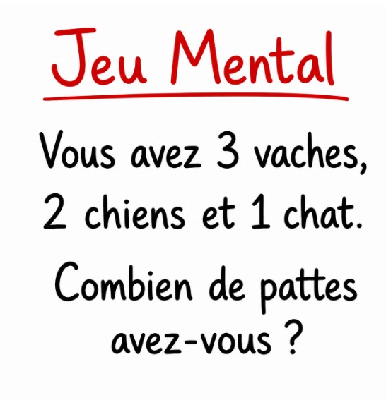 Cette devinette ultra simple piège des milliers de personnes : saurez-vous trouver la réponse ?