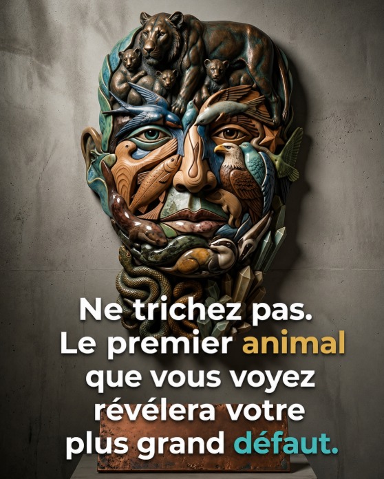Test de personnalité : quel animal voyez-vous en premier dans cette image ?