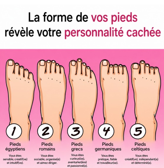 La forme de vos pieds révèle-t-elle vraiment votre personnalité ? Ce que dit la théorie