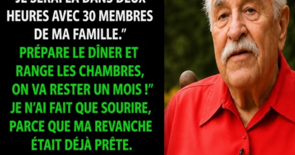 Il refuse de laisser sa maison de vacances envahie par 30 membres de la belle-famille : sa réaction fait l'unanimité