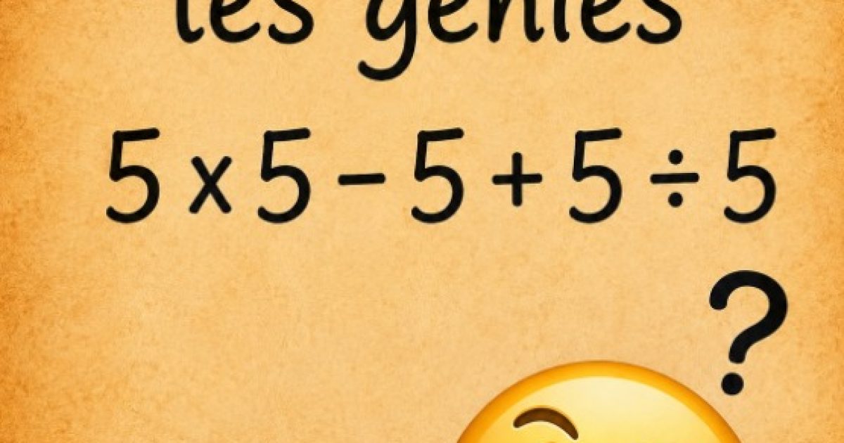 7 × 7 ÷ 7 + 7 – 7 : le calcul viral que presque personne ne résout correctement