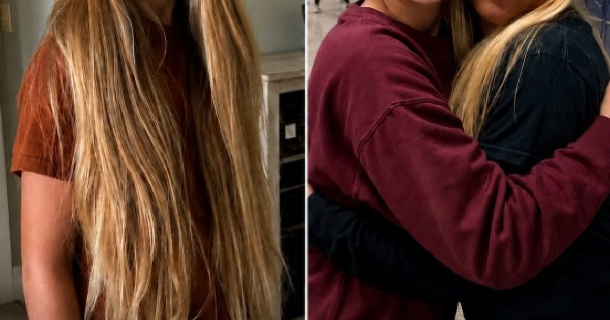 Elle coupe ses cheveux en secret pour sa camarade malade : le geste bouleversant qui révèle l'héritage d'un papa disparu