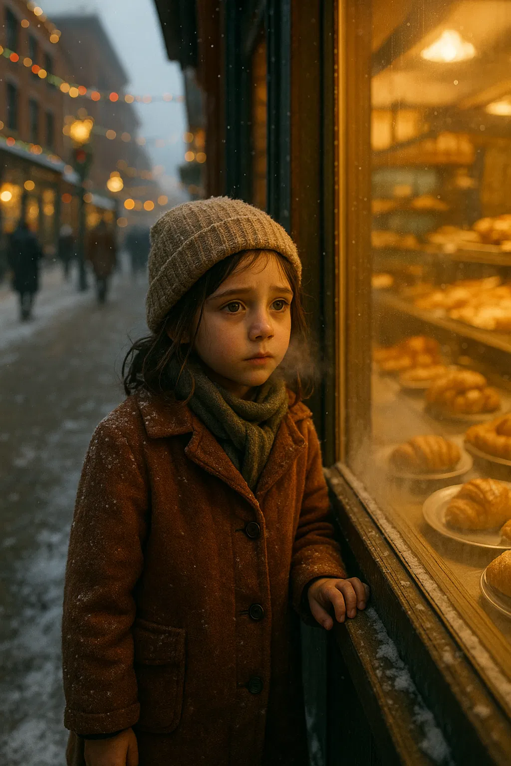 Léna, une enfant abandonnée dans la rue