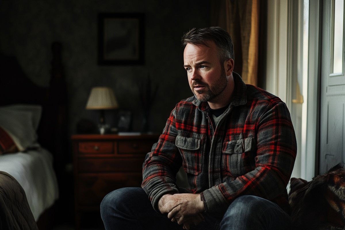 Chambre de nuit de noces, ambiance intime et tamisée