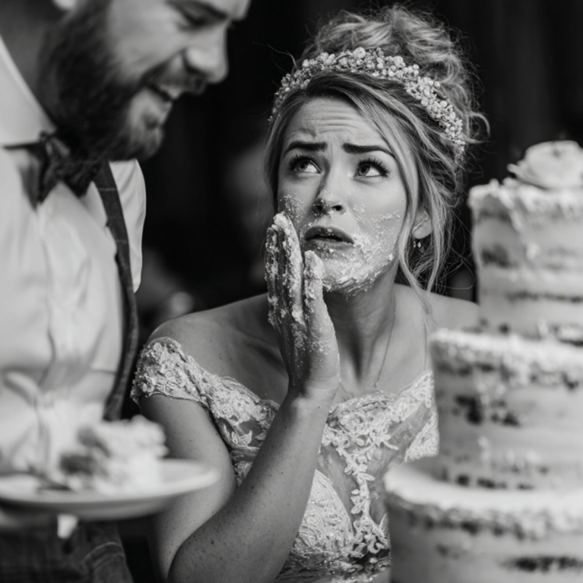 Scène de mariage gâchée